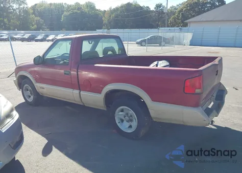 1995 Chevrolet S Truck S10 z USA, uszkodzony, nr VIN 1GCCS14Z0S8215016